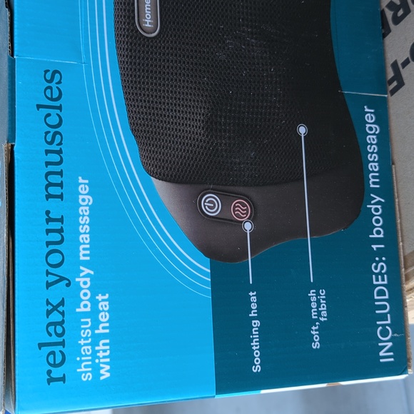 Homedics shiatsu body massager - Picture 3 of 6